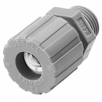 HUBBELL WIRING DEVICE-KELLEMS Connector Nylon, 5D883