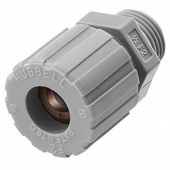 HUBBELL WIRING DEVICE-KELLEMS Connector Nylon, 5D887