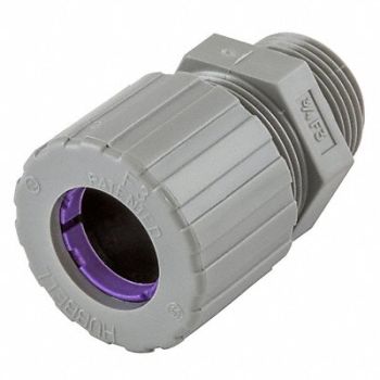 HUBBELL WIRING DEVICE-KELLEMS Connector Nylon, 5D889