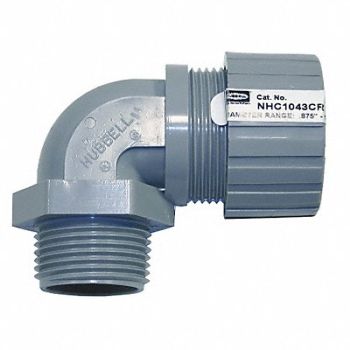 HUBBELL WIRING DEVICE-KELLEMS Connector Nylon, 5D910