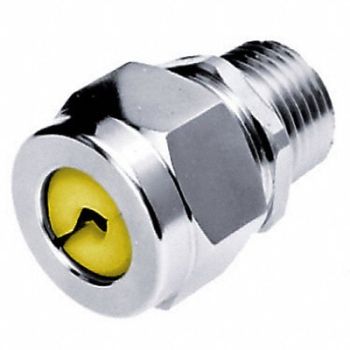 HUBBELL WIRING DEVICE-KELLEMS Connector Steel, 5D966