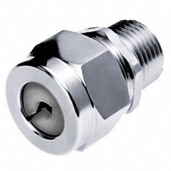 HUBBELL WIRING DEVICE-KELLEMS Connector Steel, 5D936