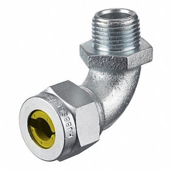 HUBBELL WIRING DEVICE-KELLEMS Connector Steel, 5D978