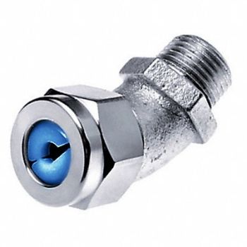HUBBELL WIRING DEVICE-KELLEMS Connector Steel, 5D984