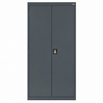 SANDUSKY Storage Cabinet 72 x36 x18 Gray 4Shlv, 9LGT9