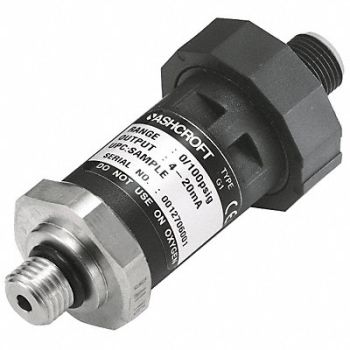 ASHCROFT D3875 Pressure Transmitter -14.7 psi to 30 psi, 5LRV8