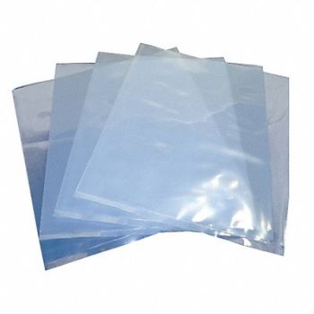 GRAINGER APPROVED Open End Poly Bag Flat PK1000, 5DHP9