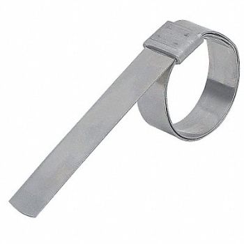 BAND-IT Band Clamp 5/8 W Lip-Lock 1 3/8 OD PK24, 5DLH3