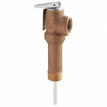 WATTS T and P Relief Valve 3/4 in Outlet, 5DLY6