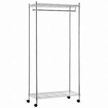 HONEY-CAN-DO Heavy Duty Garment Rack, 5DMJ9