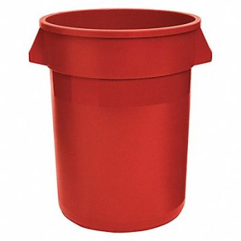 TOUGH GUY D5945 Utility Container 44 gal Red, 5DMU0