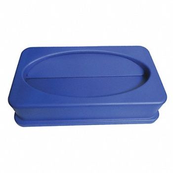 TOUGH GUY Recycling Top LLDPE Blue, 5DMY6