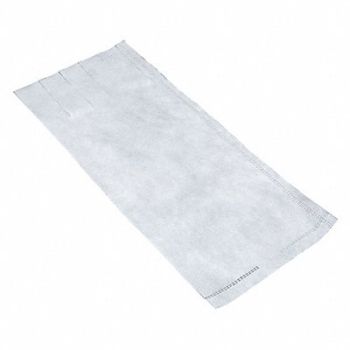 UNGER Duster Sleeve 18 in L White PK50, 5DUU3