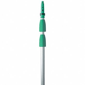 UNGER Telescoping Pole 144 in L Green, 5DUU6