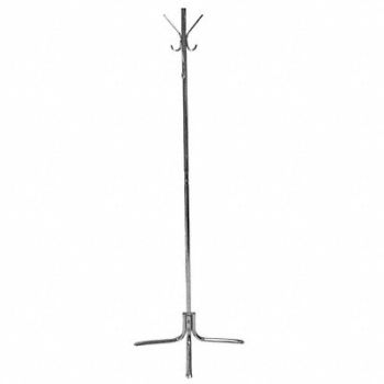 GRAINGER APPROVED Coat Rack Floor Stand Tree, 5DYA5