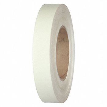 GRAINGER APPROVED Floor Tape White 1 inx100 ft Roll, 5DYY0