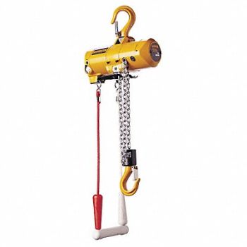 HARRINGTON Air Chain Hoist 500 lb Cap. 20 ft Lift, 5DZG3