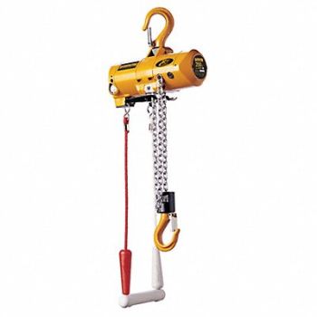 HARRINGTON Air Chain Hoist 250 lb Cap. 20 ft Lift, 5DZF5