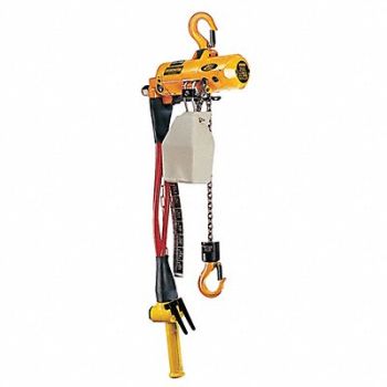 HARRINGTON Air Chain Hoist 250 lb Cap. 20 ft Lift, 5DZF8