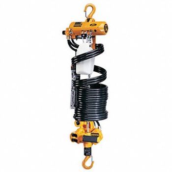 HARRINGTON Air Chain Hoist 250 lb Cap. 13 ft Lift, 5DZG0