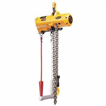 HARRINGTON Air Chain Hoist 1000 lb Cap. 15 ft Lft, 5DZH6