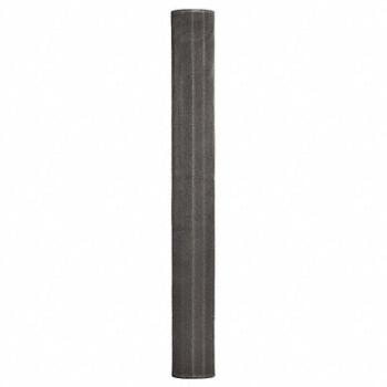 SAINT-GOBAIN ADFORS Screen Aluminum 48 in.x25 ft Charcoal, 36Y968