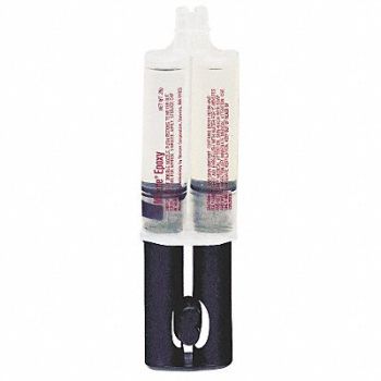 DEVCON Epoxy Adhesive Syringe 1 1 Mix Ratio, 5E156