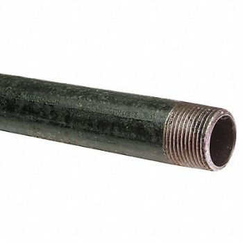 GRAINGER APPROVED Black Pipe Threaded 3/4 x10 ft., 5E551