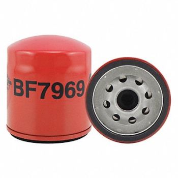 BALDWIN FILTERS Fuel Filter 3-15/32 x 3 x 3-15/32 In, 5ECP4