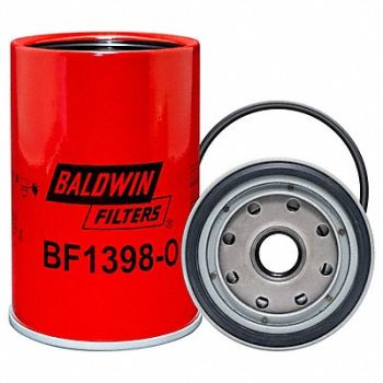 BALDWIN FILTERS Fuel Filter 5-5/8 x 3-21/32 x 5-5/8 In, 5ECY7