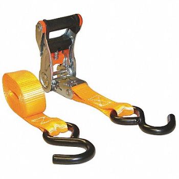 ERICKSON Tie Down Strap Ratchet Poly 10 ft PK4, 5EFE0