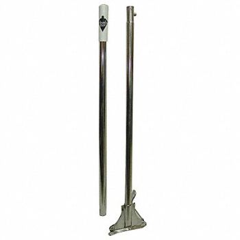 TOUGH GUY Wet Mop Handle 60 in L Gray, 5EHJ4