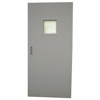 CECO D3683 Metal Door With Glass Type 1 80 x 32 In, 5EJF3