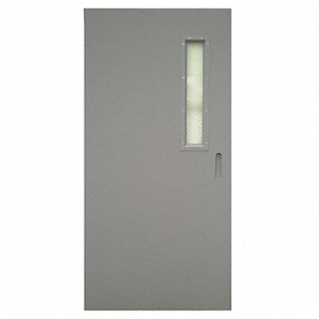 CECO D3701 Metal Door With Glass Type 1 80 x 32 In, 5EJF5