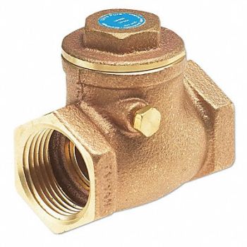 MILWAUKEE VALVE Swing Check Valve Bronze 2 FNPT, 5EMX7