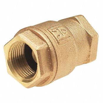 MILWAUKEE VALVE Spring Check Valve Bronze 2 FNPT, 5EMZ1