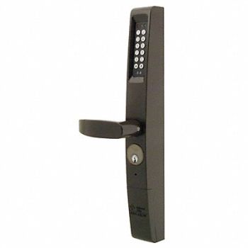 ADAMS RITE Electronic Lock Dark Bronze 12 Button, 5ENX7