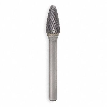 WIDIA METAL REMOVAL Carbide Bur Round Nose Tree 3/4 Dbl Ct, 5EP92