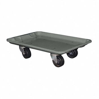 MOLDED FIBERGLASS Dolly 20 1/2 in 12 1/2 in 400 lb, 5EU76