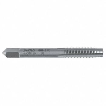 IRWIN HANSON Straight Flute Tap M9x1.25 Carbon Steel, 5EWF6