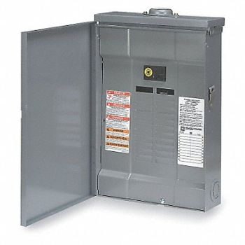 SQUARE D Load Center 125A CB 1 Phase 6 Spaces, 5F706