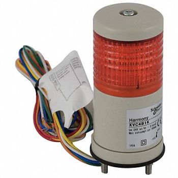 SCHNEIDER ELECTRIC Tower Light 40mm Steady 0.03A Red, 5FTK6