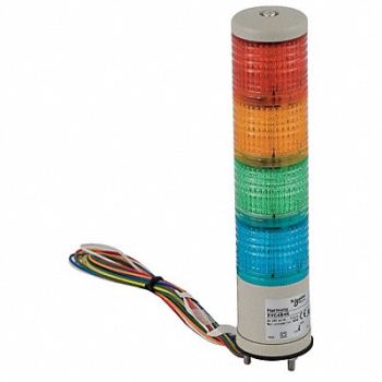 SCHNEIDER ELECTRIC Tower Light 40mm Steady 0.10A, 5FTK9