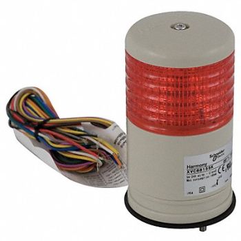 SCHNEIDER ELECTRIC Tower Light 60mm 0.03A Red, 5FTN8