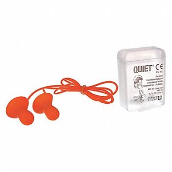 HONEYWELL HOWARD LEIGHT Ear Plugs Corded Bell 26dB PK50, 5FV25
