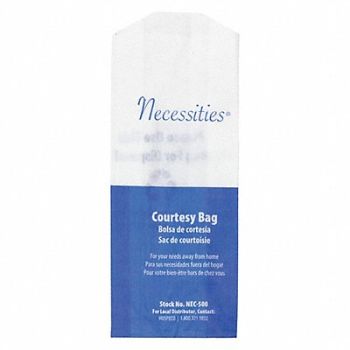 HOSPECO Sanitary Napkin Bags 7-3/4 H PK500, 5FW86