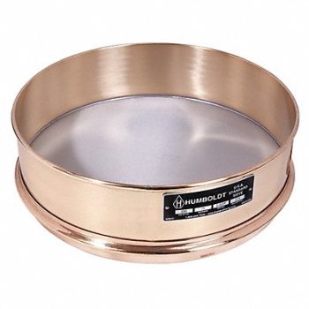 HUMBOLDT Wet Washing Sieve 8 In No 200 4 In Deep, 5JCK6