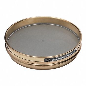GRAINGER APPROVED Sieve 8 in SS Frame SS Mesh No 850, 5FWN5