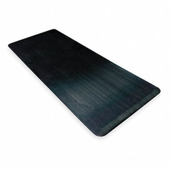 NOTRAX Antifatigue Runner Black 3ft. x 12ft., 5MDL8