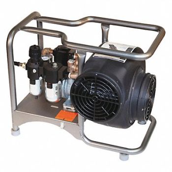 AIR SYSTEMS INTERNATIONAL Confined Space Blower 4 HP, 5FXZ9